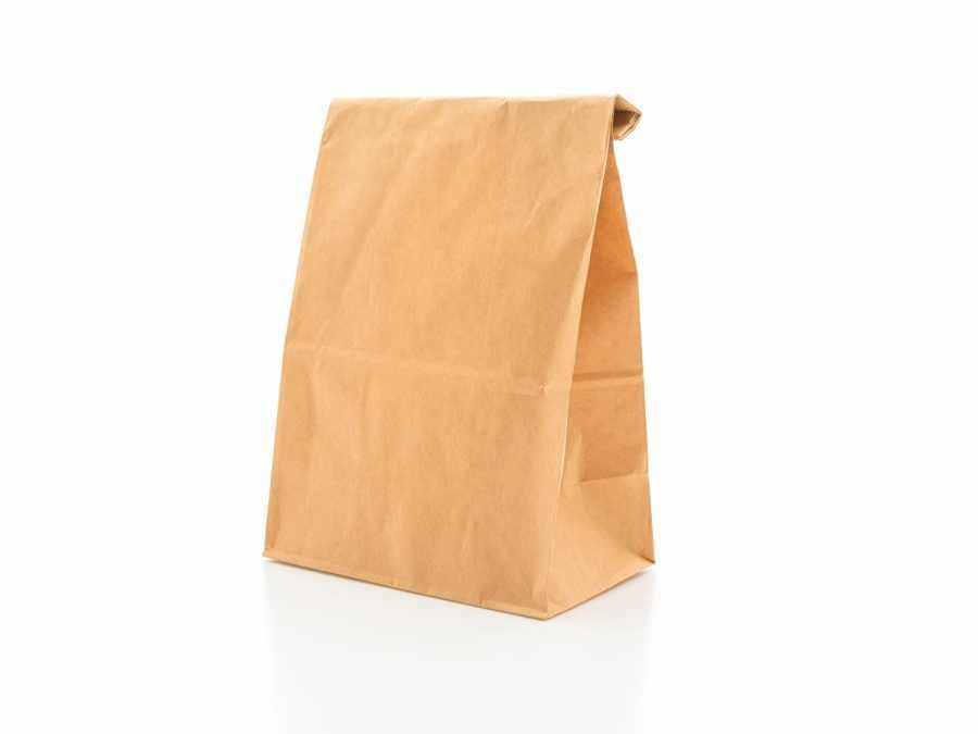 Бумажный пакет без ручек
