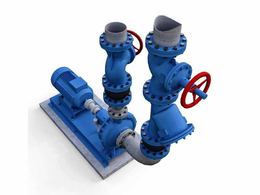 Насос промышленный 3SK